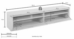 OTTO home Lowboard Ribe | Holztöne