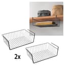 Metaltex Einhängekorb | Schwarz 2