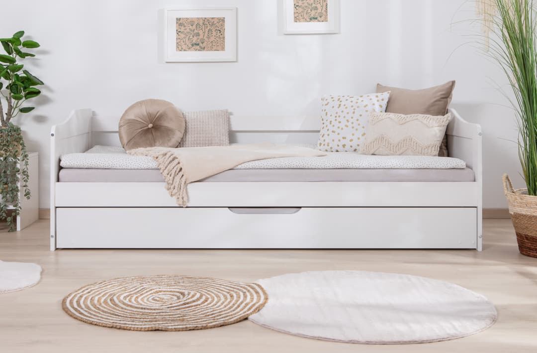 Ticaa Funktionsbett Melinda | Weiß