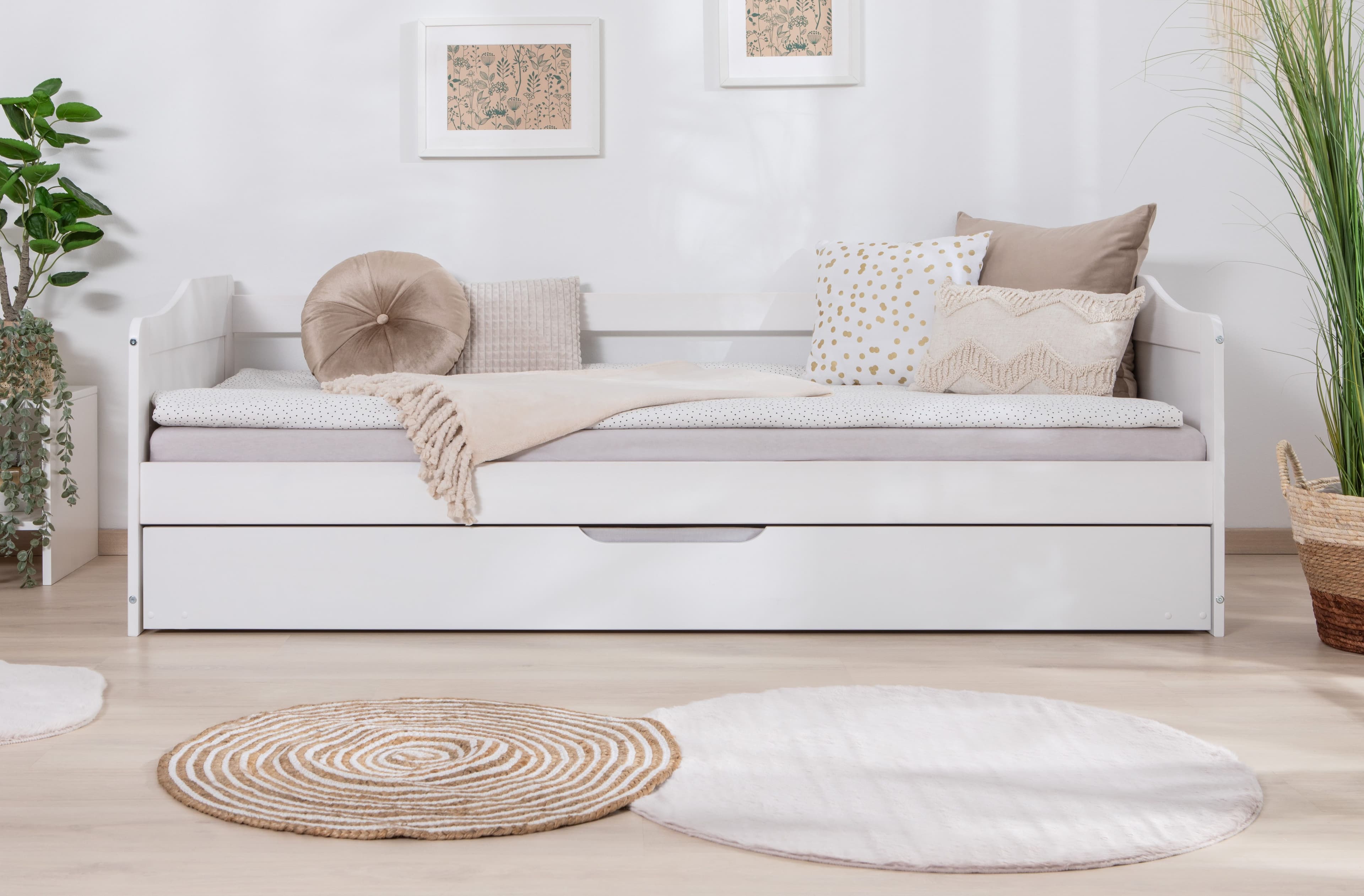 Ticaa Funktionsbett Melinda | Weiß