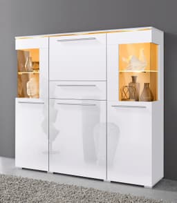 OTTO home Highboard India | Weiß