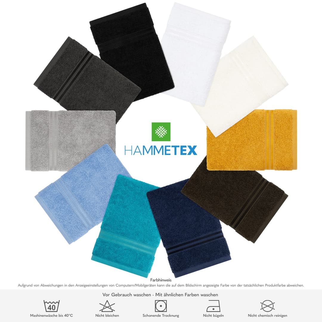 HAMMETEX Saunatuch | Blau