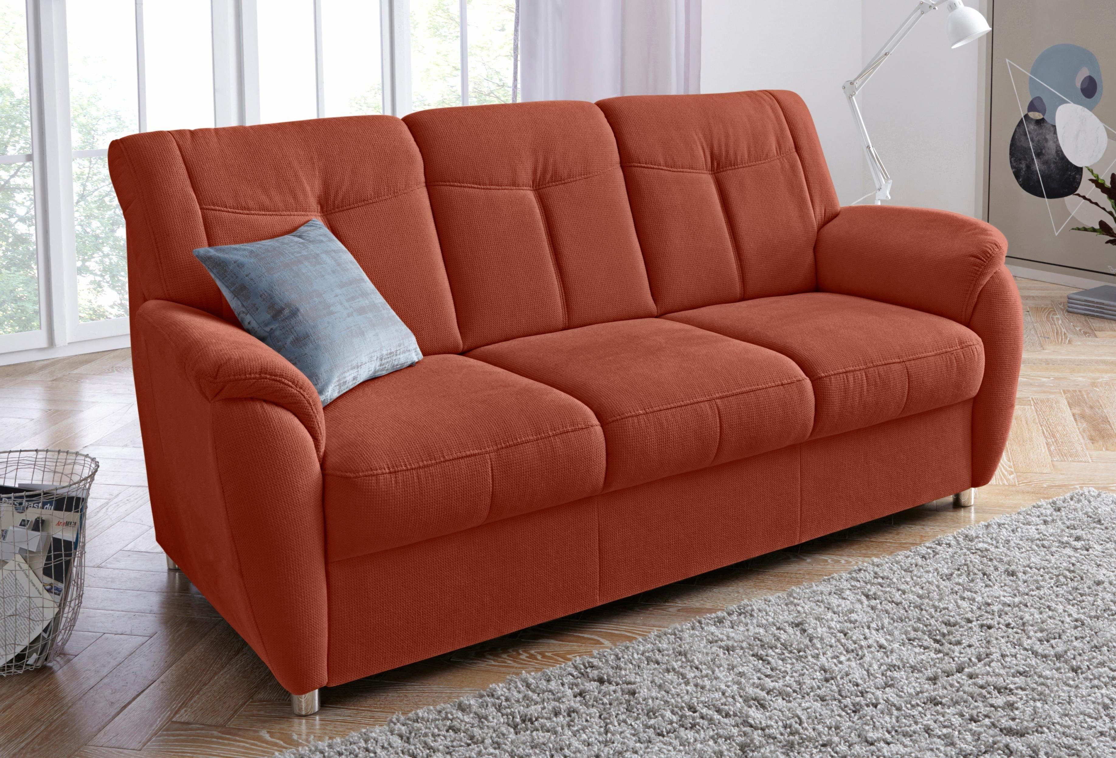 sit&more 3-Sitzer Sonoma | Terrakotta