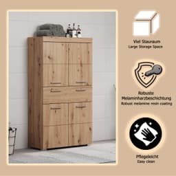 welltime Midischrank Avena | Holztöne