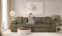 Home affaire Big-Sofa Soft&Cosy XL | Grün