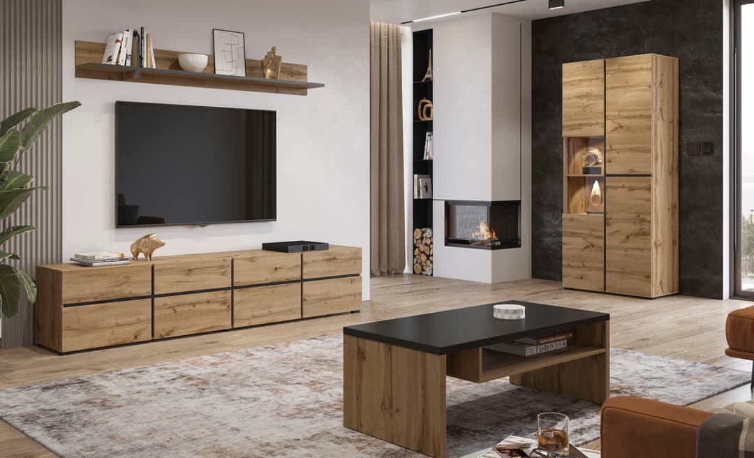 OTTO home Wandboard Cross 180 cm | Holztöne