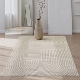the carpet Teppich Santo Plus | Beige