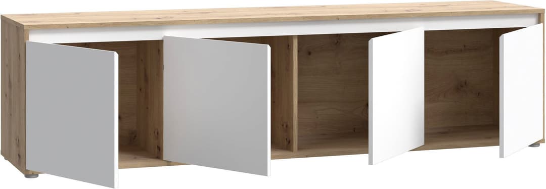 FORTE Lowboard TV-Board groß | Holztöne
