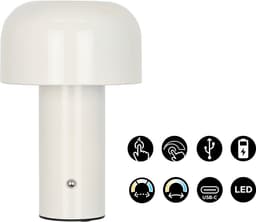 OTTO home LED Tischleuchte Ronno | Weiß