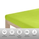OTTO home Spannbettlaken Topper Basic | Grün 2