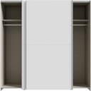 Forte Schwebetürenschrank | Weiß 5