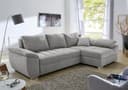 Jockenhöfer Gruppe Ecksofa Alster | Grau