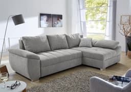 Jockenhöfer Gruppe Ecksofa Alster | Grau
