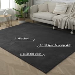 OTTO home Teppich Cali | Grau