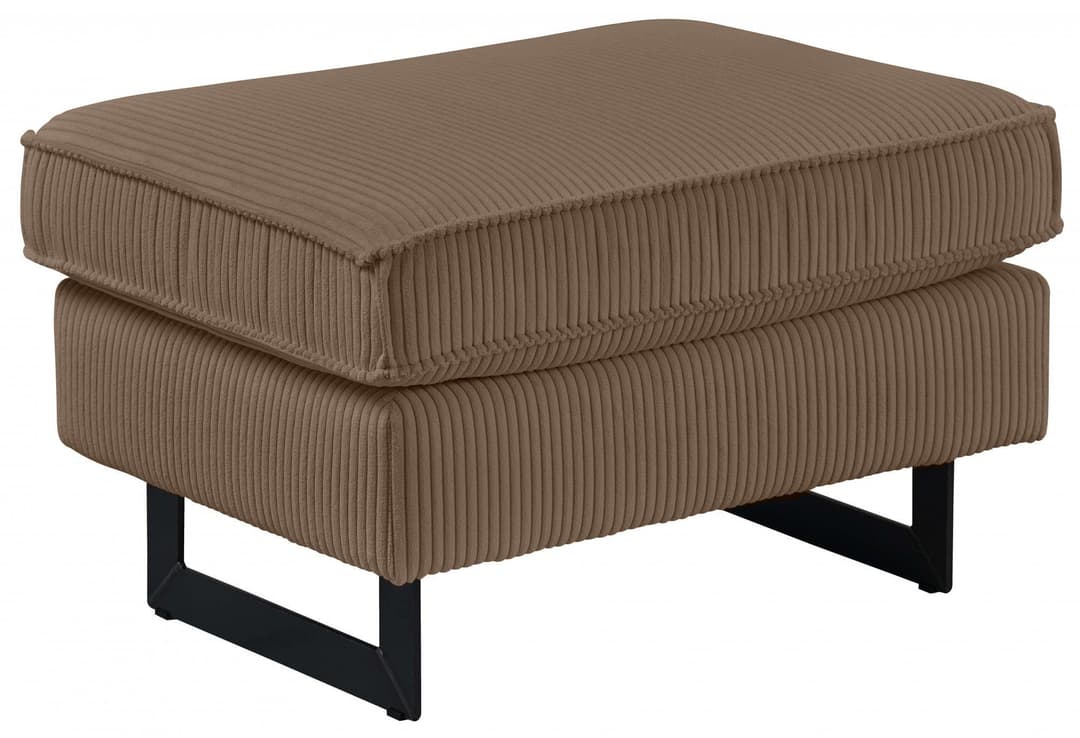 Home affaire Polsterhocker Pinto | Braun