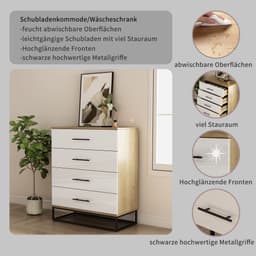 OTTO home Lucca Sideboard | Weiß