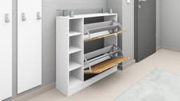 borchardt Möbel Schuhschrank Dolly | Holztöne
