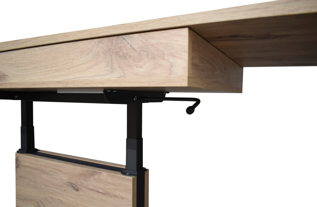 Mäusbacher Lift Couchtisch | Holztöne