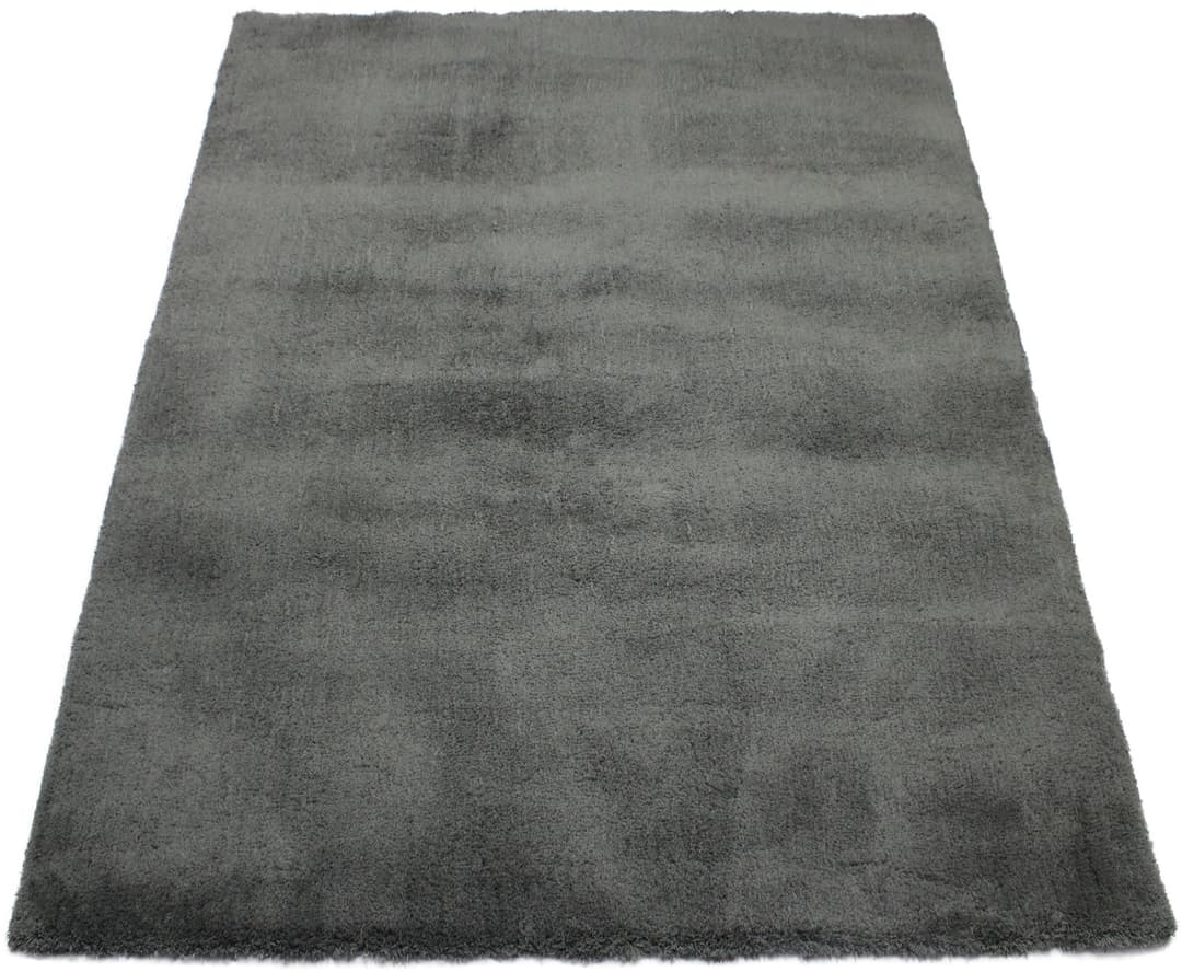 OTTO home Hochflor-Teppich Magong | Grau