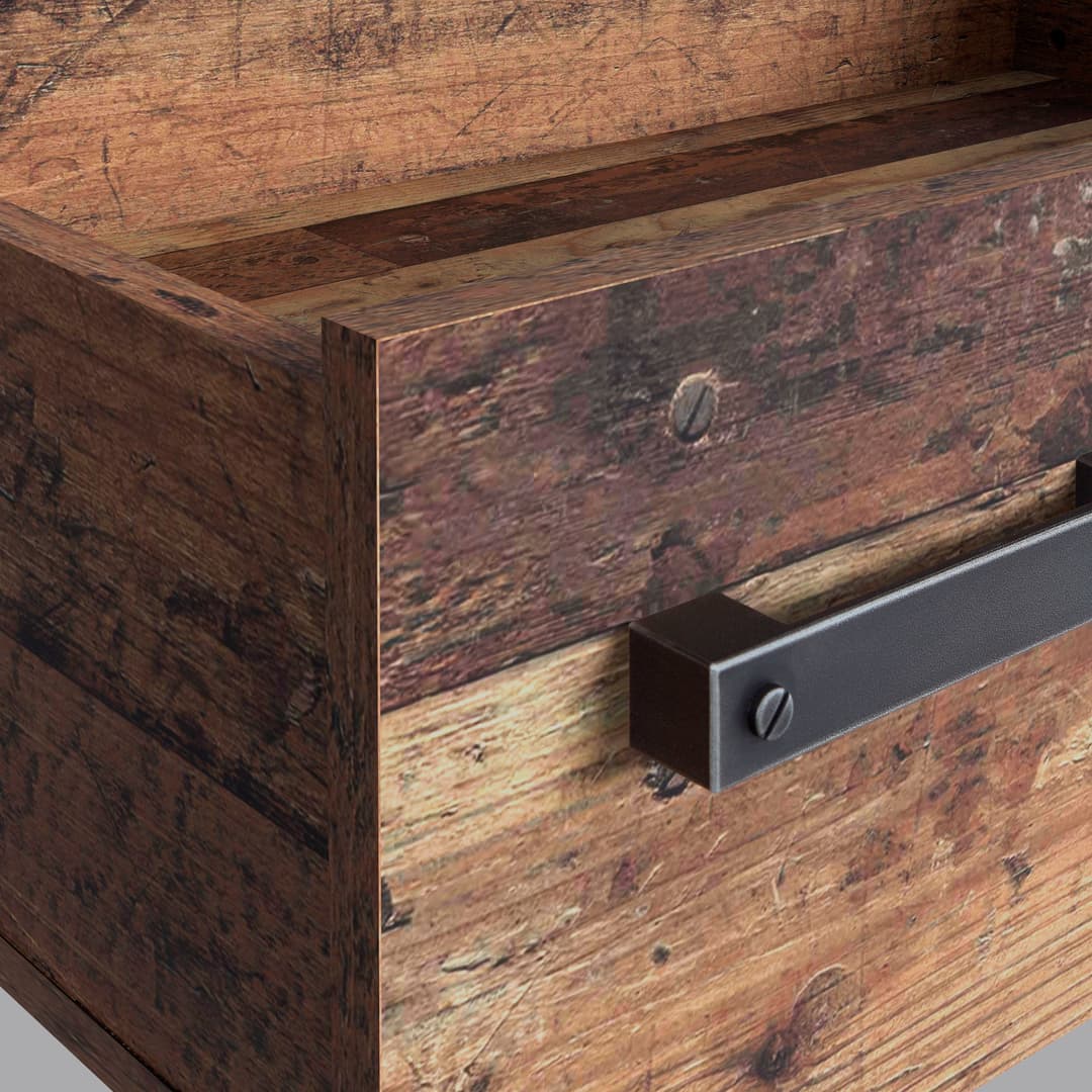 FORTE Clif Schreibtisch | Braun