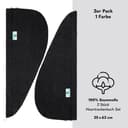 HAMMETEX Turban-Handtuch | Schwarz 4