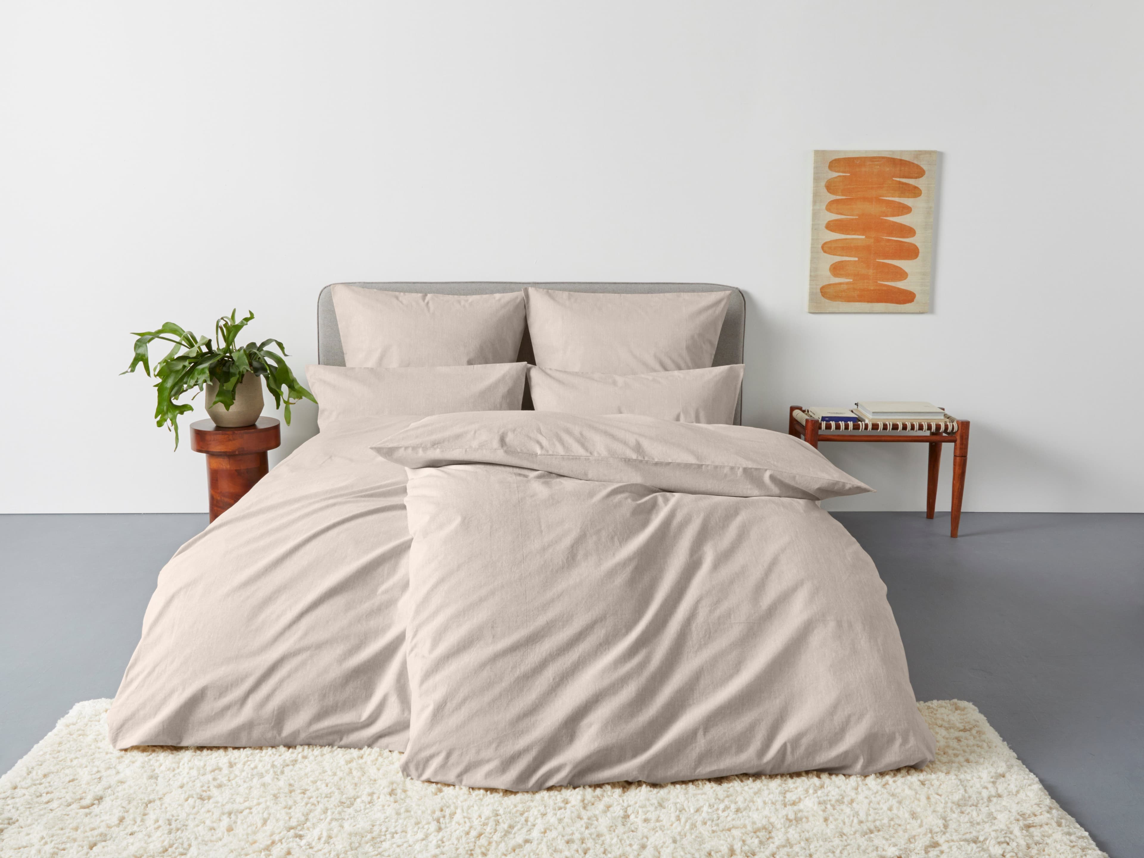 OTTO home Bettwäsche Melli | Beige