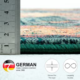 THEKO Teppich Gabiro 13 | Grün