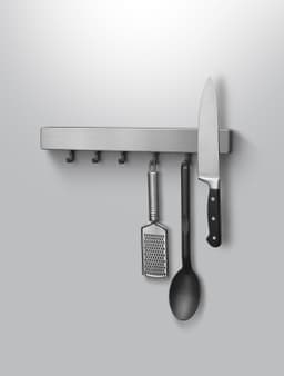 Metaltex Hakenleiste Metallika | Silber