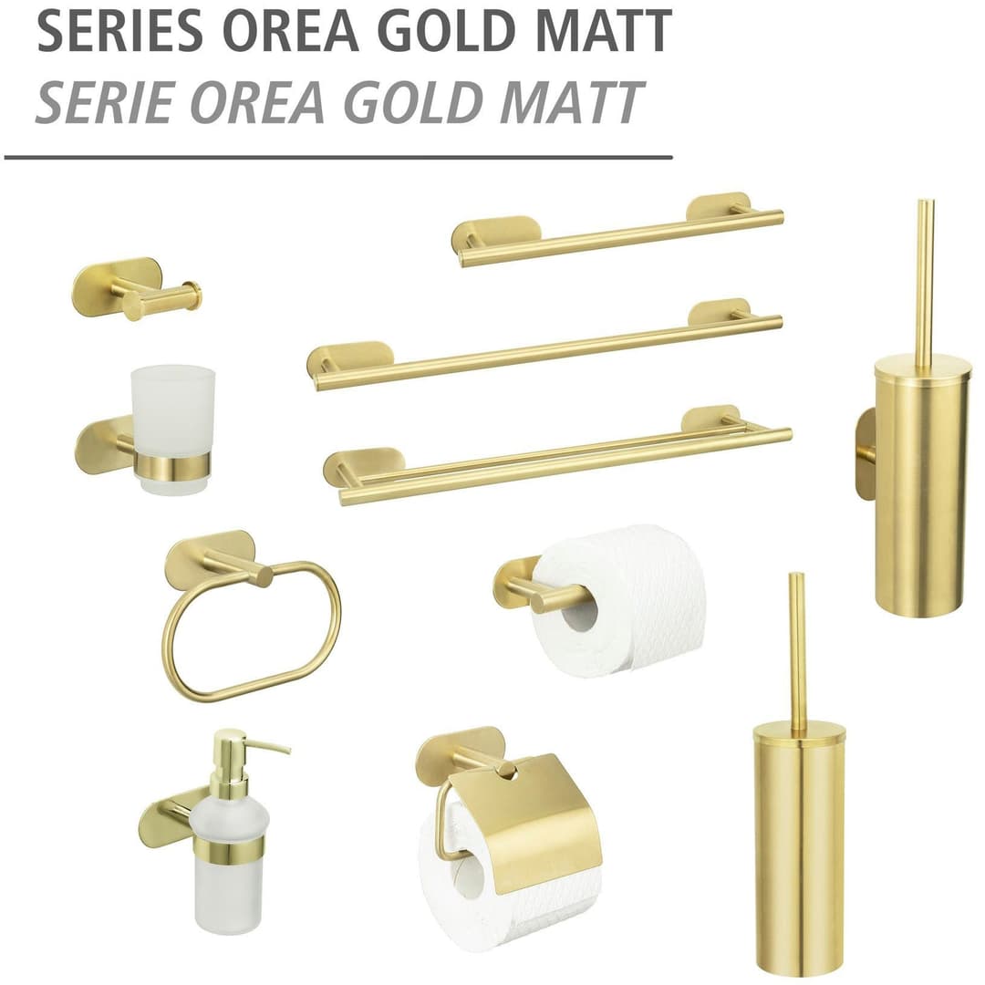 Wenko Seifenspender Turbo-Loc Orea | Gold
