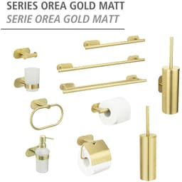 Wenko Seifenspender Turbo-Loc Orea | Gold
