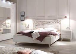 Home affaire Polsterbett Soler | Weiß