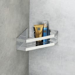 SCHÖNER WOHNEN-Kollektion Eckregal »Meleto« | Silber