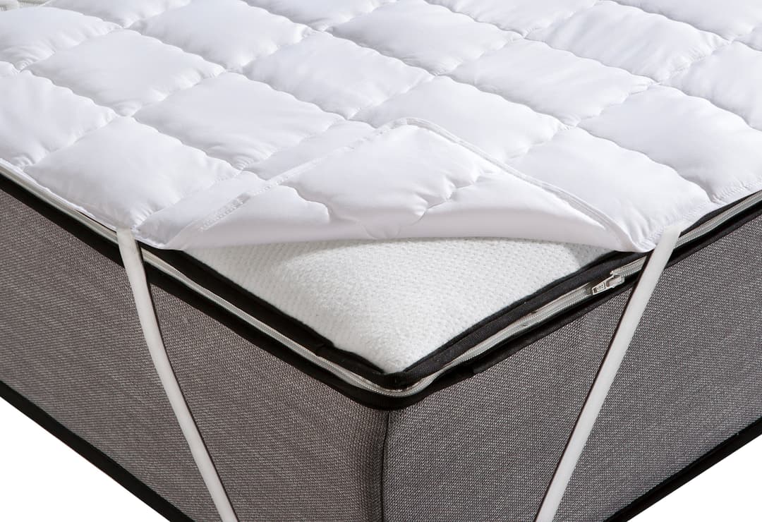 Matratzenauflage TENCEL™ fan | Weiß