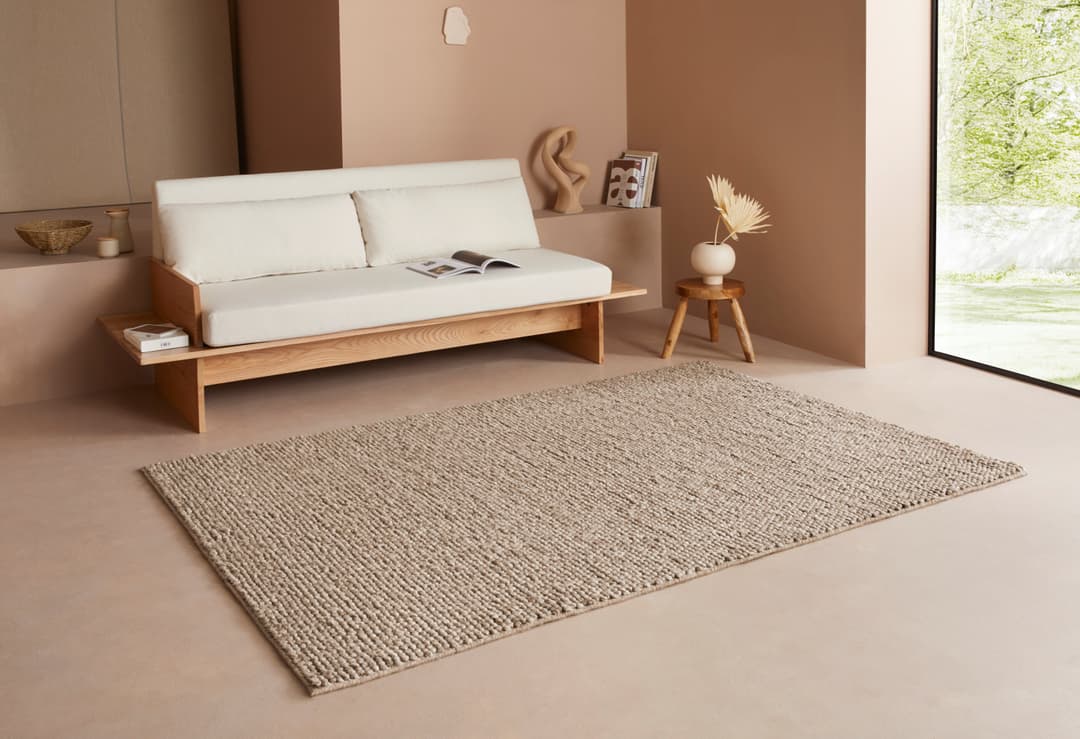 LeGer Home by Lena Gercke Wollteppich Ainhoa | Beige