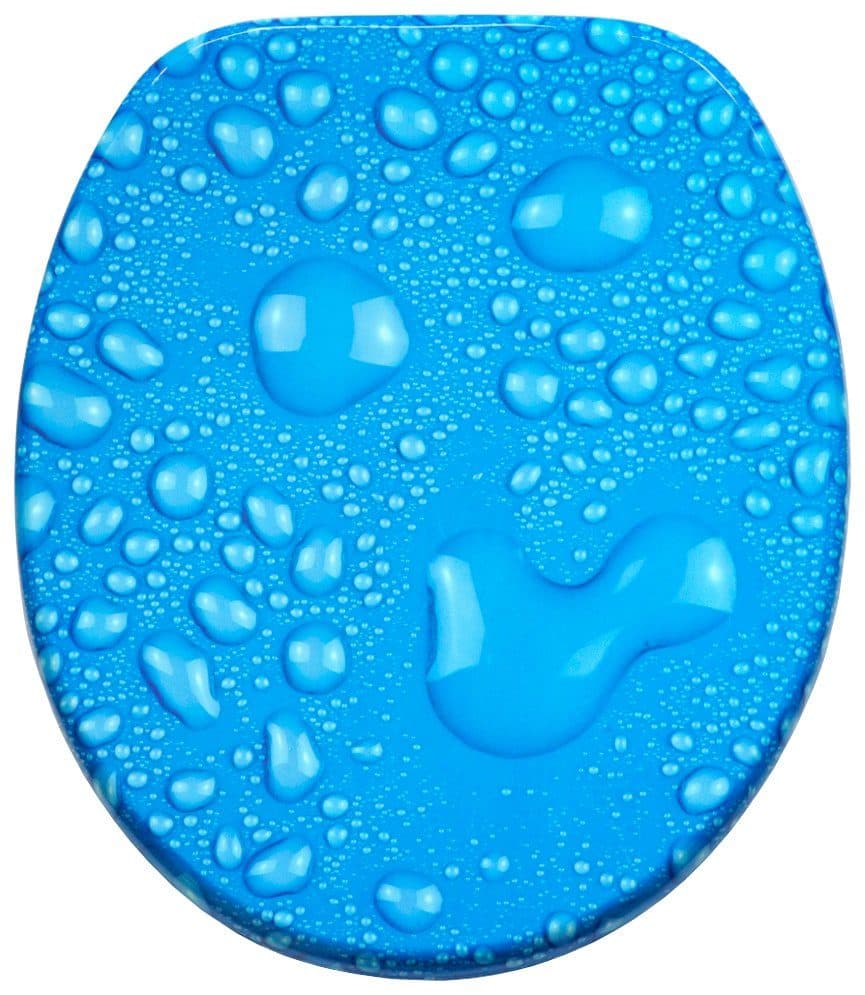 Sanilo WC-Sitz Tautropfen Blau | Blau