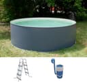 SUMMER FUN Rundpool Arizona | Grau