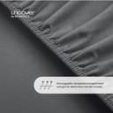 uncover by SCHIESSER Spannbettlaken New Jersey | Grau 4