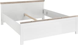 Home affaire Bett Florenz Doppelbett Landhausstil Bettgestell | Weiß