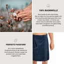 Schiesser Saunakilt Turin | Blau 5