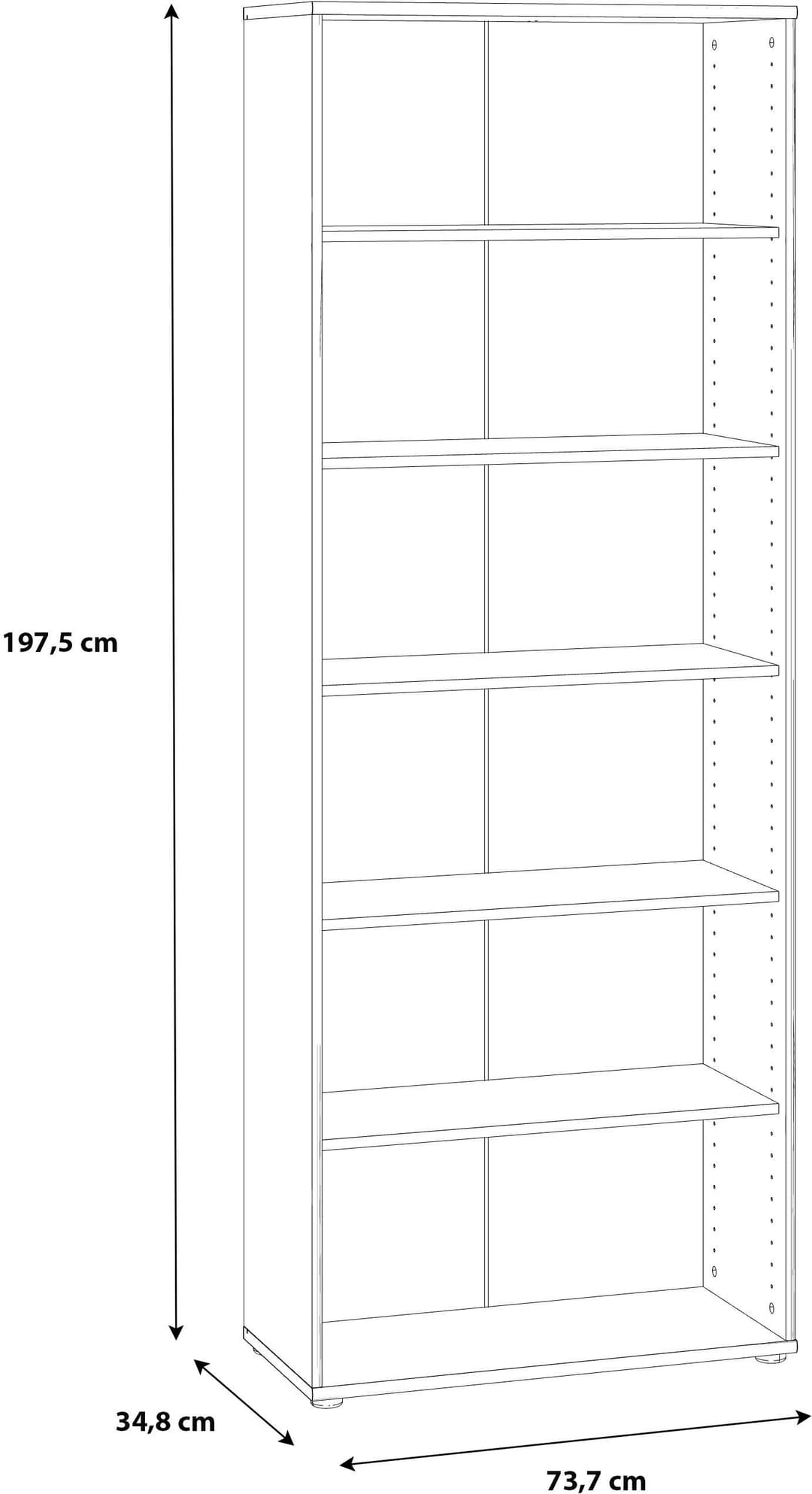 FORTE Regal Tempra | Weiß