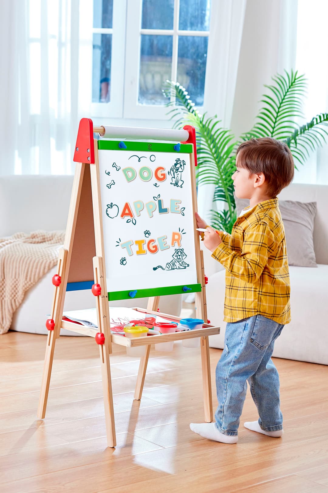 Hape Magnetische Buchstaben | Mehrfarbig