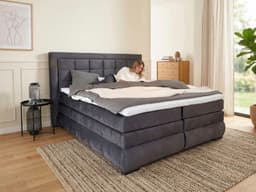 OTTO home Boxspringbett MIVVA | Grau