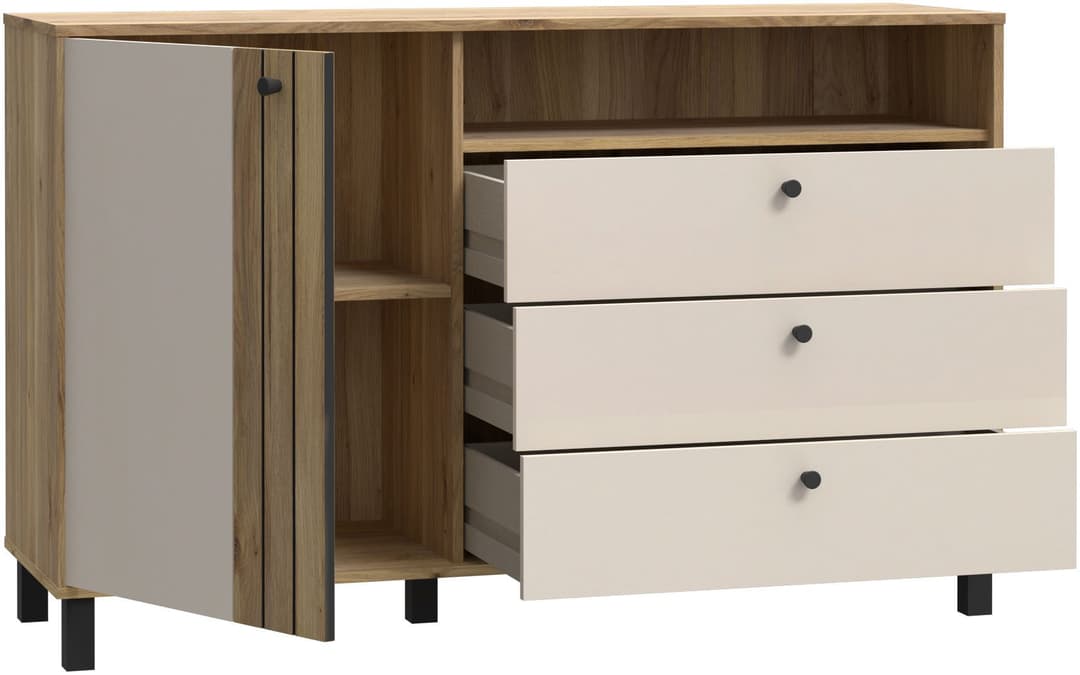 FORTE Sideboard Killarney | Holztöne