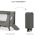 Kinderkraft JOY 2 Reisebett | Grau 2
