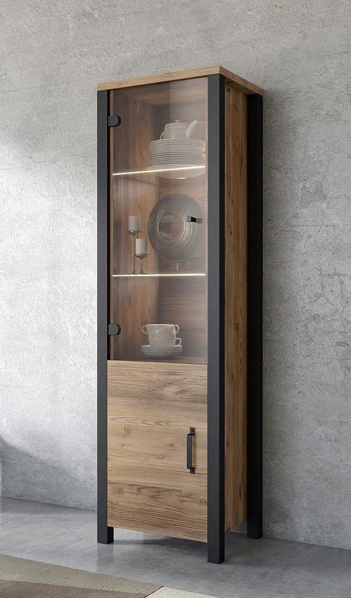 Home affaire Vitrine Olin | Holztöne