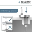 Schütte WC-Sitz SLIM | Grau 4