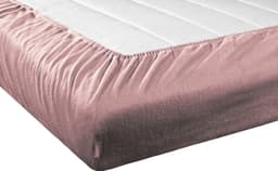 SETEX Spannbettlaken Feinbiber | Rosa