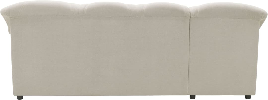 DOMO collection Ecksofa Flores Schlafsofa | Beige