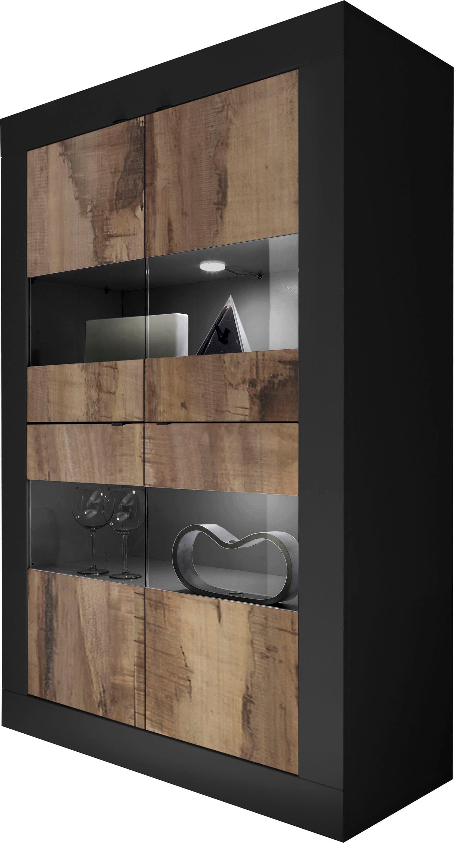 Home affaire Vitrine Basic | Schwarz