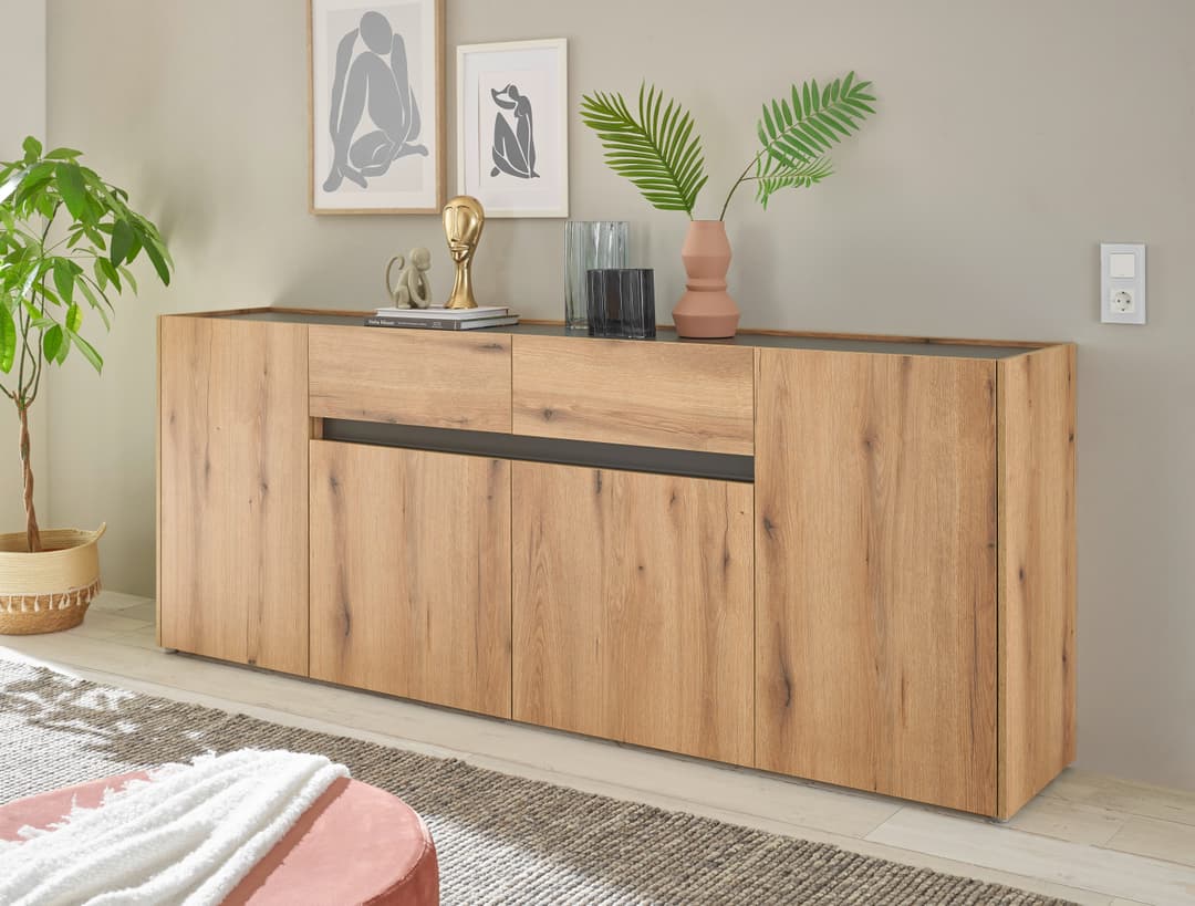 Home affaire Sideboard City/Giron | Holztöne